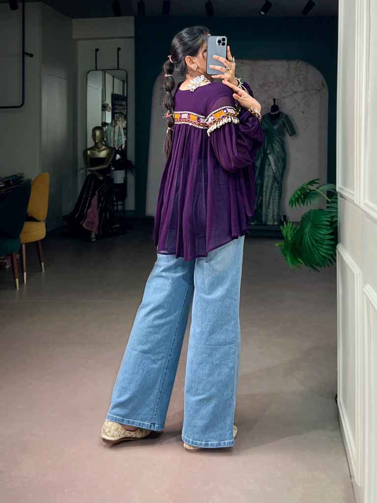 MARBLE LIGHTWEIGHT COMFORTABLE NAVRATRI GARBA COLLECTION