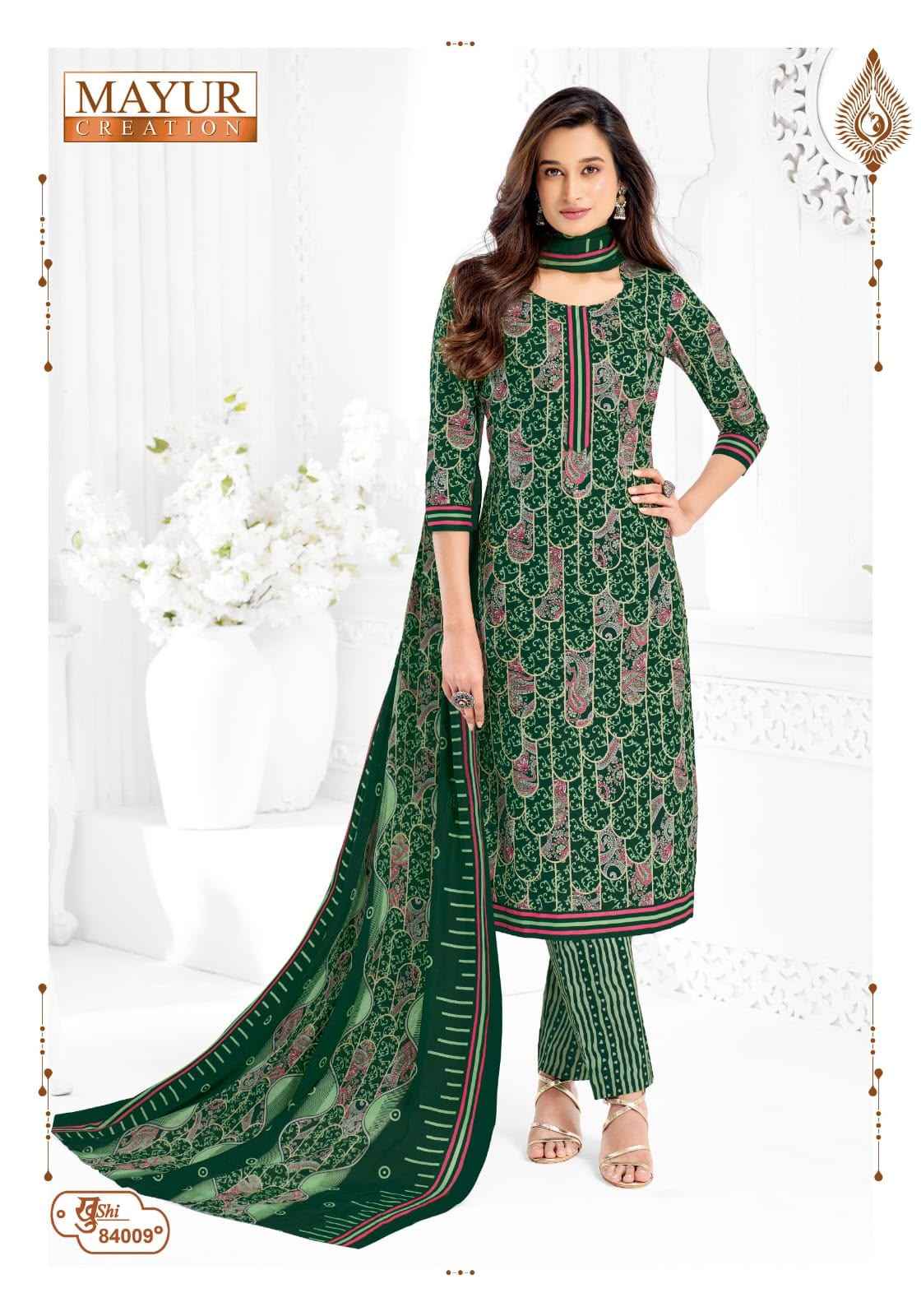 MAYUR KHUSHI VOL-84 PURE COTTON PRINTED DRESS MATERIAL