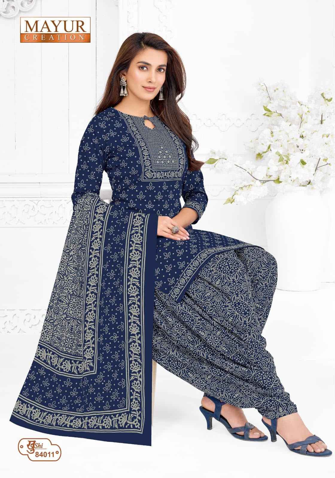 MAYUR KHUSHI VOL-84 PURE COTTON PRINTED DRESS MATERIAL