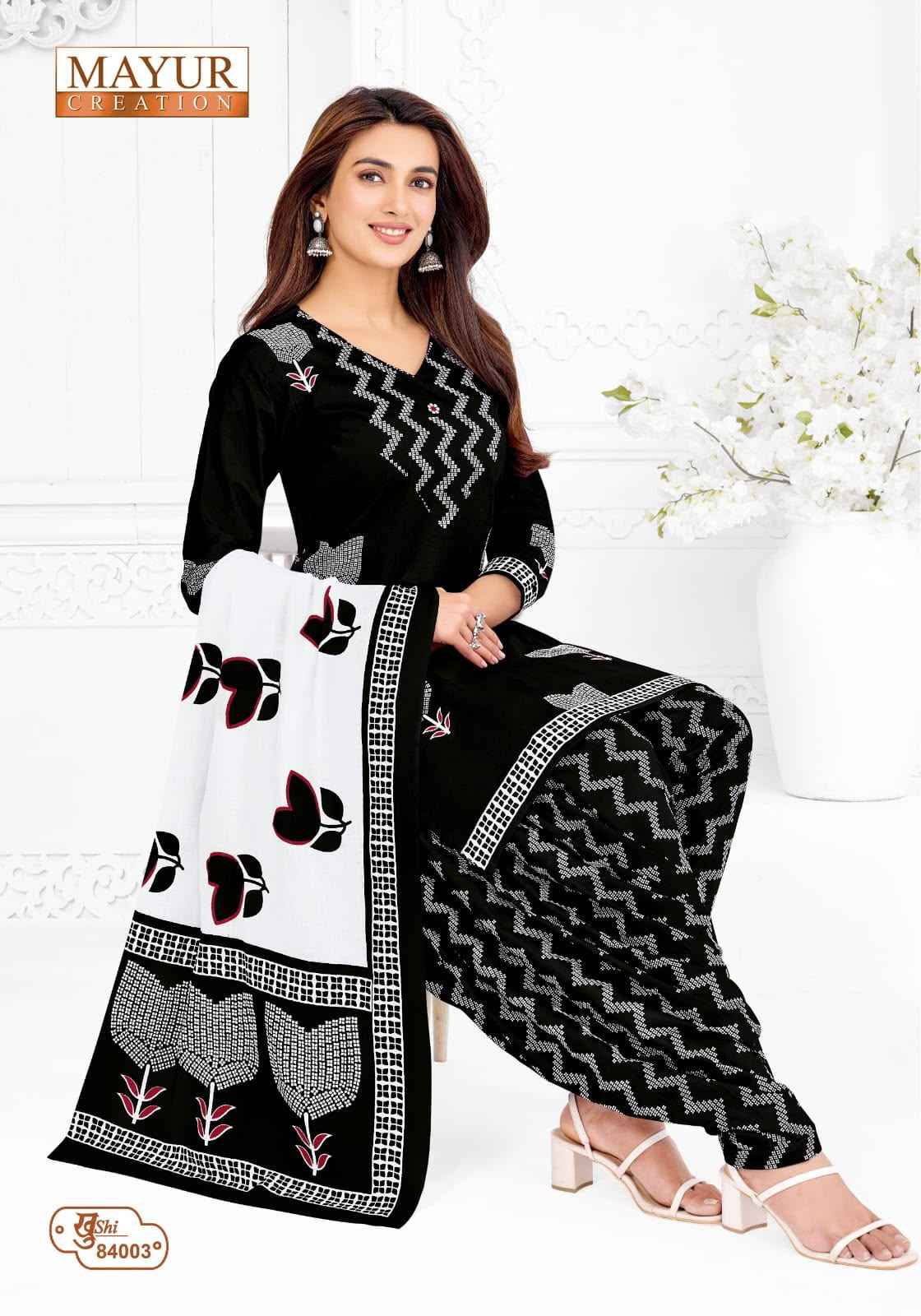 MAYUR KHUSHI VOL-84 PURE COTTON PRINTED DRESS MATERIAL