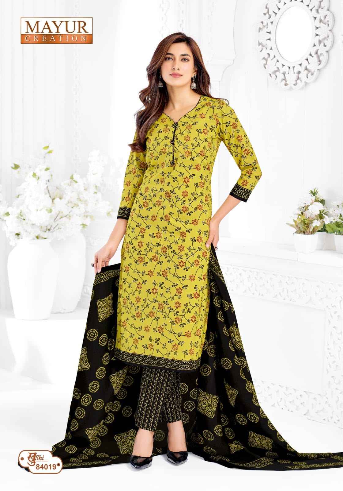 MAYUR KHUSHI VOL-84 PURE COTTON PRINTED DRESS MATERIAL