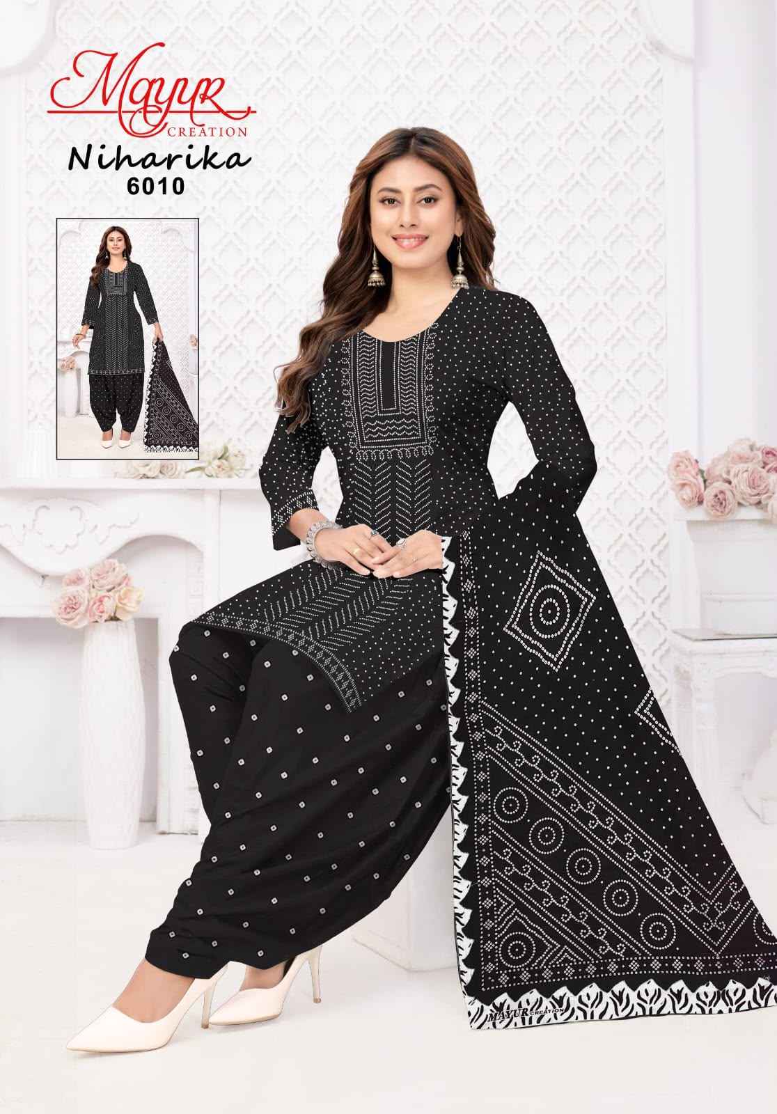 MAYUR NIHARIKA VOL-6 COTTON PRINTED DRESS MATERIAL