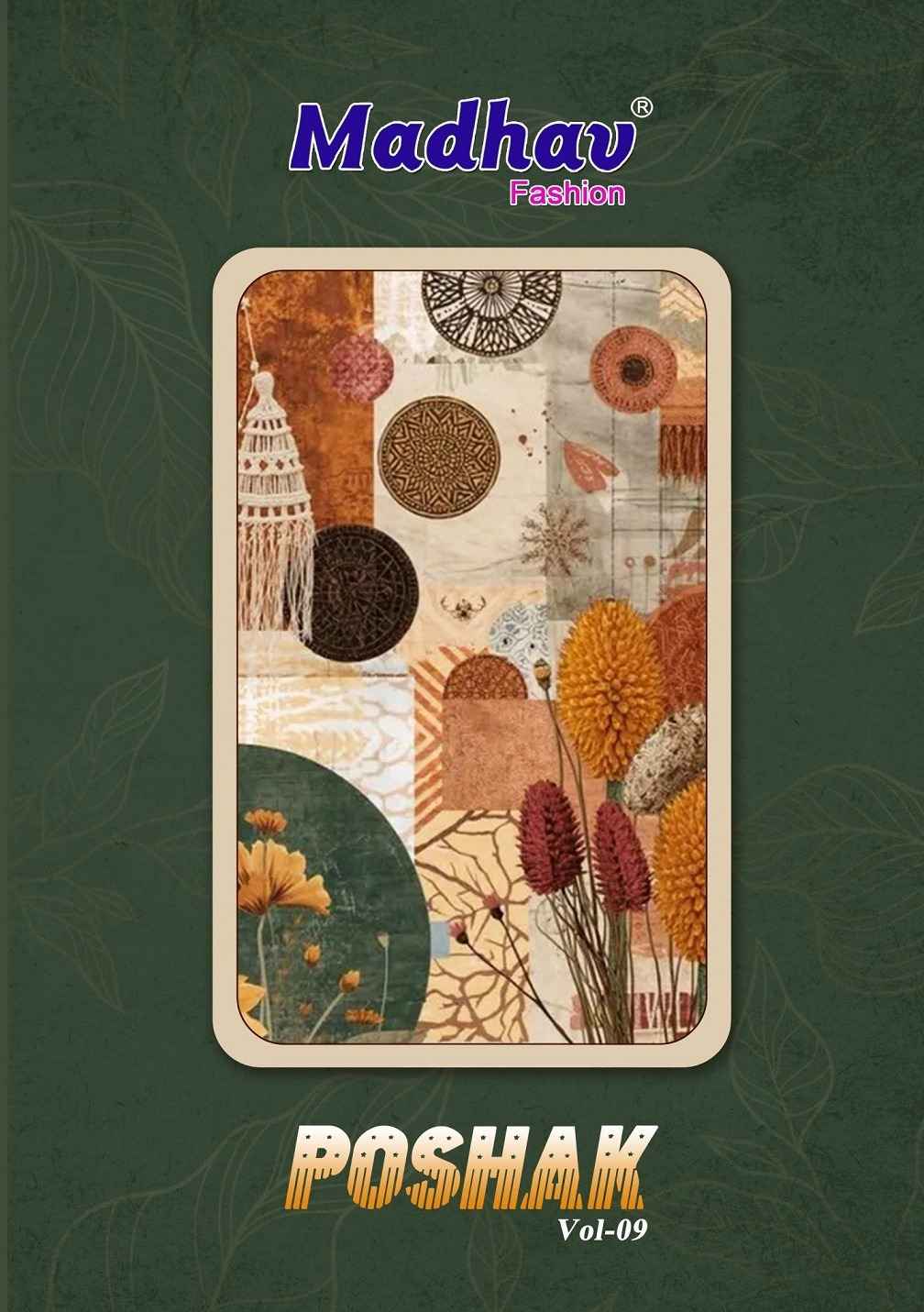 MADHAV POSHAK VOL-9 COTTON PRINTED READYMADE SUIT