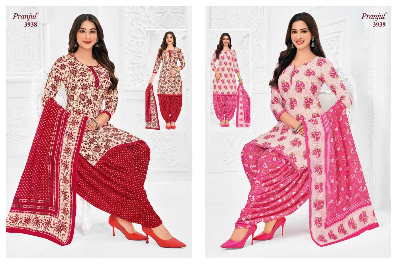 PRANJUL PRIYANSHI VOL-39 PURE COTTON PRINTED DRESS MATERIAL