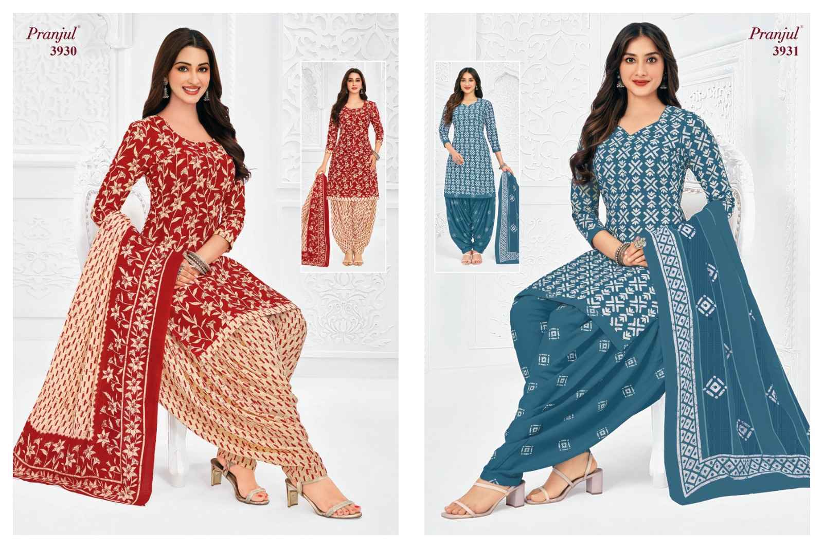 PRANJUL PRIYANSHI VOL-39 PURE COTTON PRINTED DRESS MATERIAL
