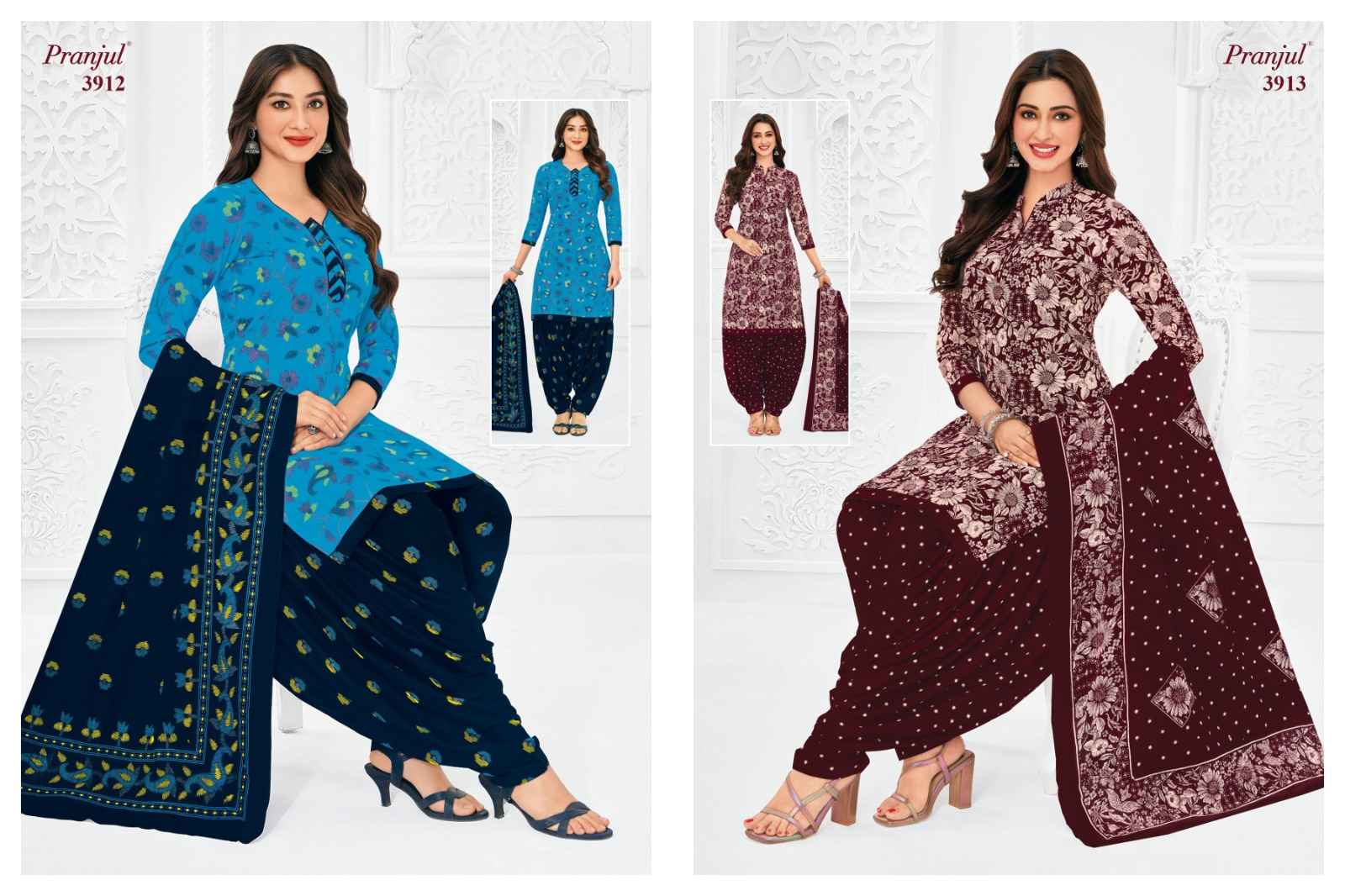 PRANJUL PRIYANSHI VOL-39 PURE COTTON PRINTED DRESS MATERIAL