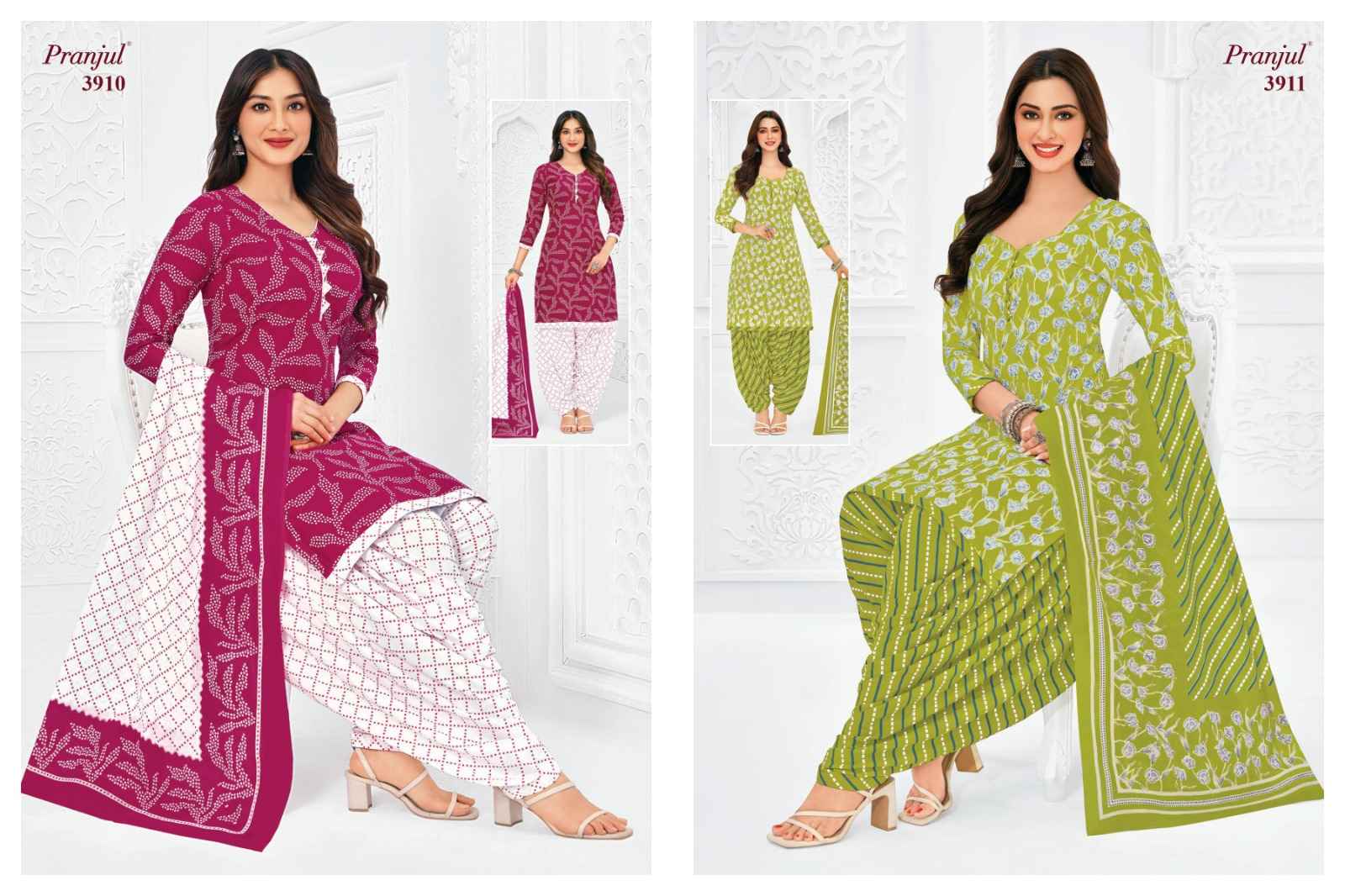 PRANJUL PRIYANSHI VOL-39 PURE COTTON PRINTED DRESS MATERIAL