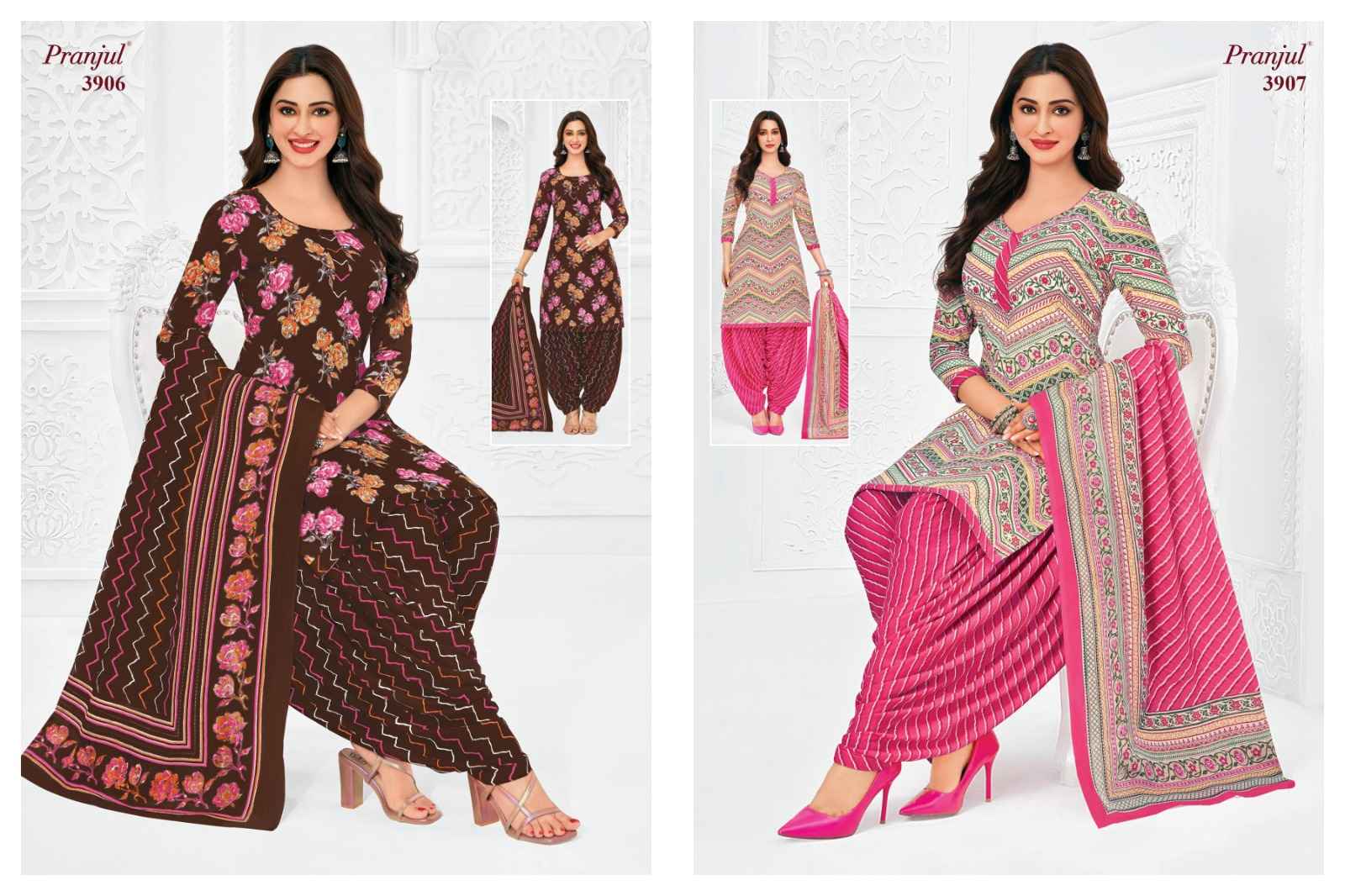PRANJUL PRIYANSHI VOL-39 PURE COTTON PRINTED DRESS MATERIAL