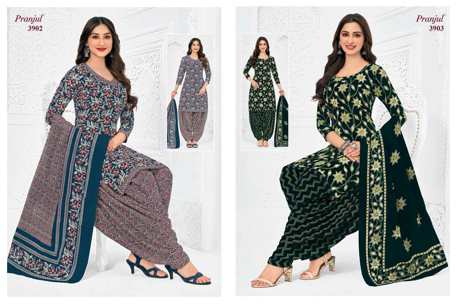 PRANJUL PRIYANSHI VOL-39 PURE COTTON PRINTED DRESS MATERIAL