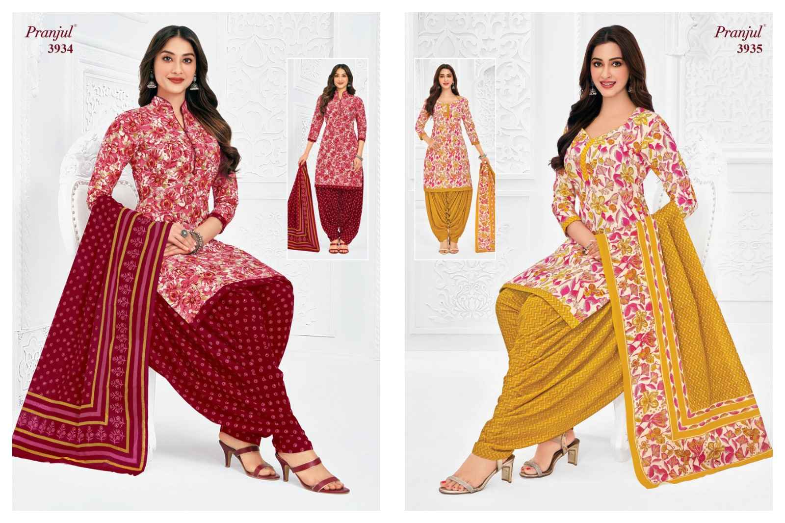 PRANJUL PRIYANSHI VOL-39 PURE COTTON PRINTED DRESS MATERIAL