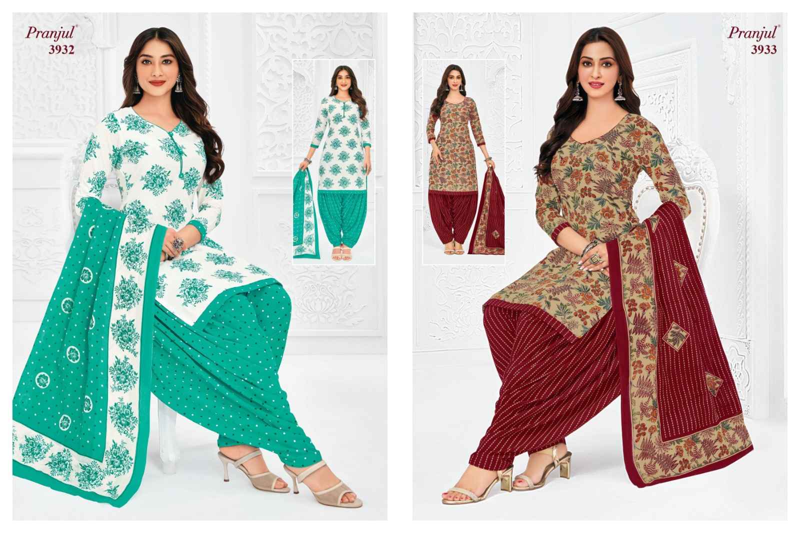 PRANJUL PRIYANSHI VOL-39 PURE COTTON PRINTED DRESS MATERIAL