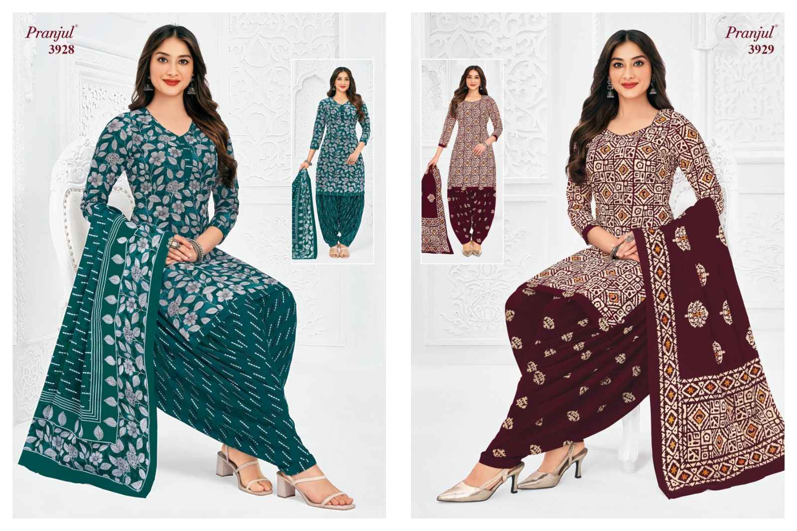 PRANJUL PRIYANSHI VOL-39 PURE COTTON PRINTED DRESS MATERIAL