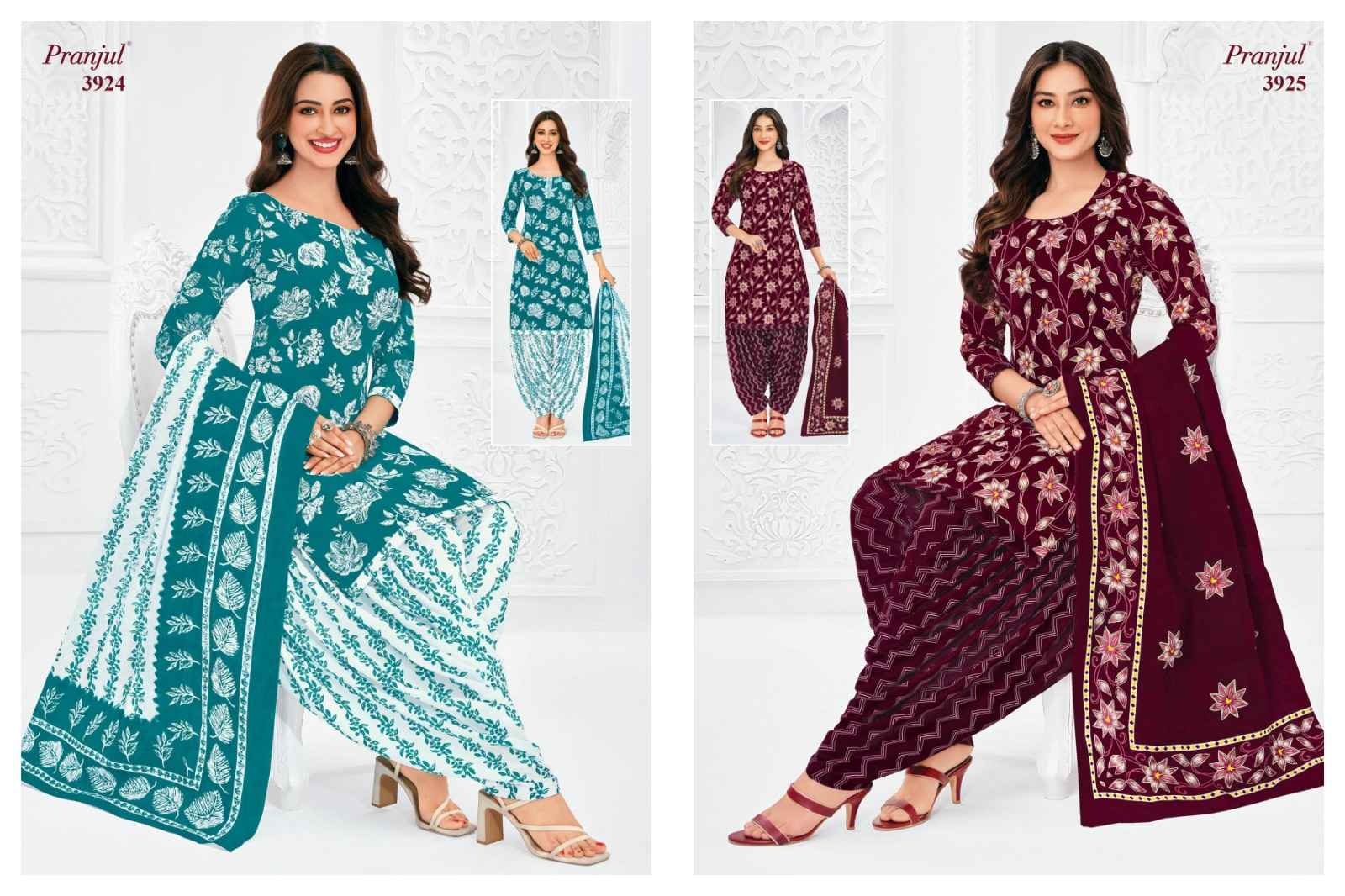 PRANJUL PRIYANSHI VOL-39 PURE COTTON PRINTED DRESS MATERIAL