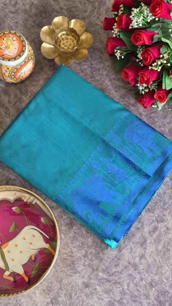 PREMIUM KHADI RAW SILK LINING ZARI WEAVING SAREE 