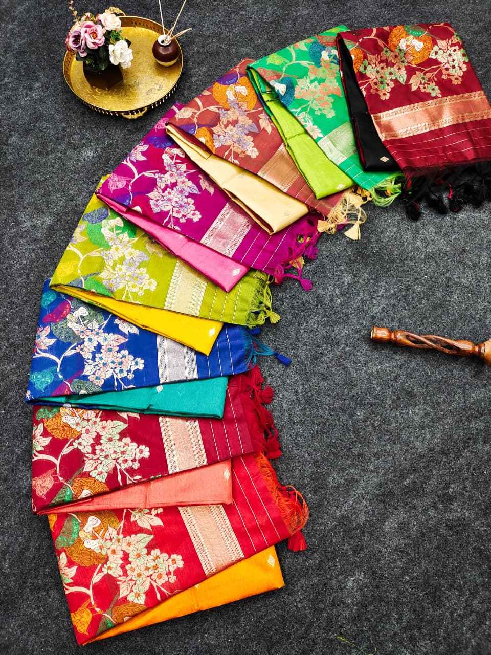 PREMIUM KHADI RAW SILK BIRD ZARI WEAVING SAREE