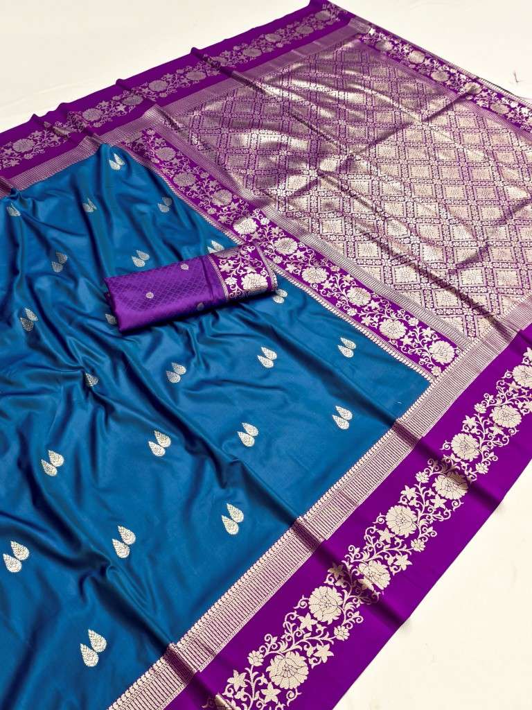 PREMIUM SOFT BANARASI SILK ZARI WEAVING SAREE 
