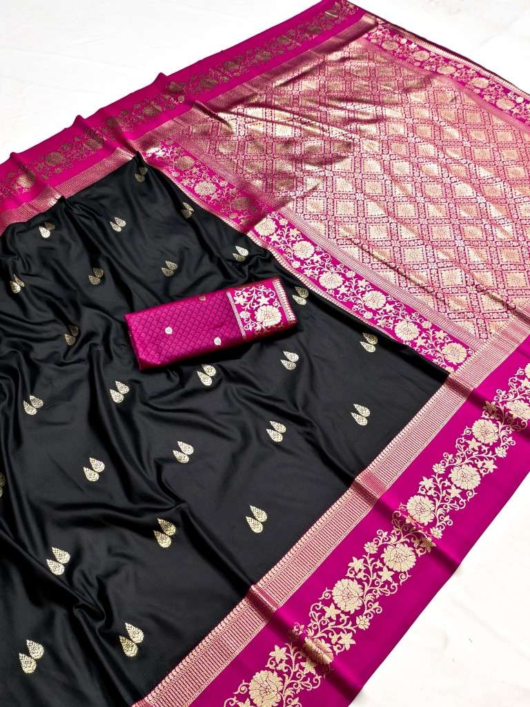 PREMIUM SOFT BANARASI SILK ZARI WEAVING SAREE 