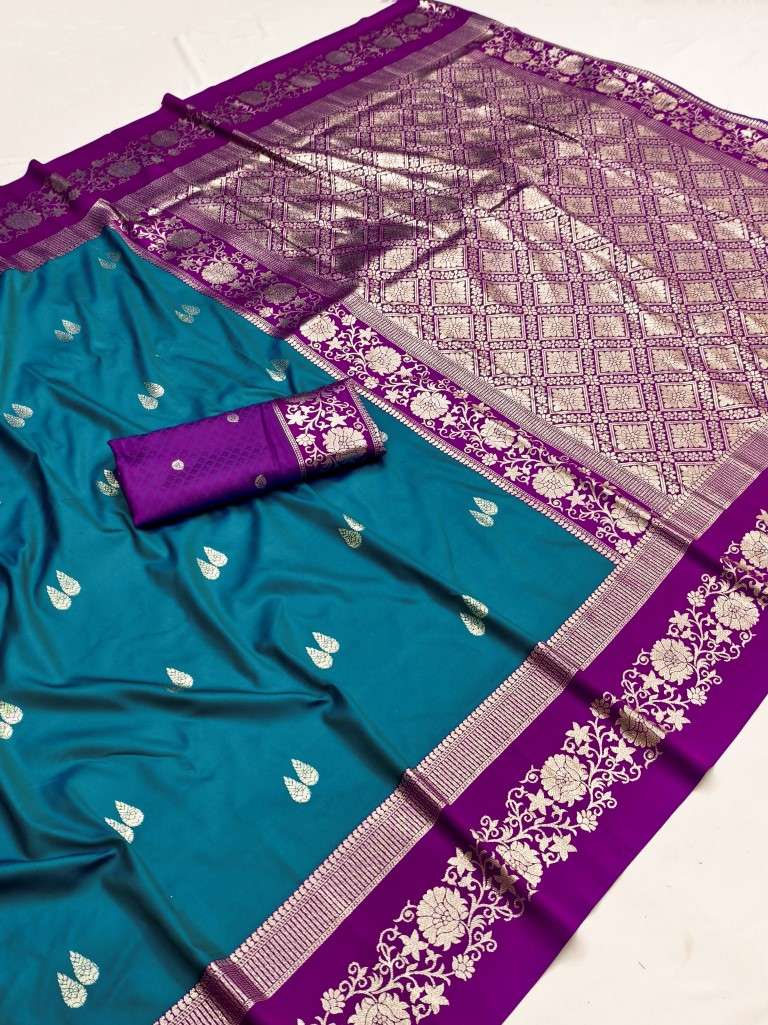 PREMIUM SOFT BANARASI SILK ZARI WEAVING SAREE 