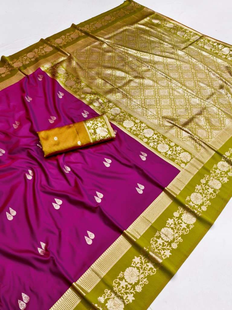 PREMIUM SOFT BANARASI SILK ZARI WEAVING SAREE 