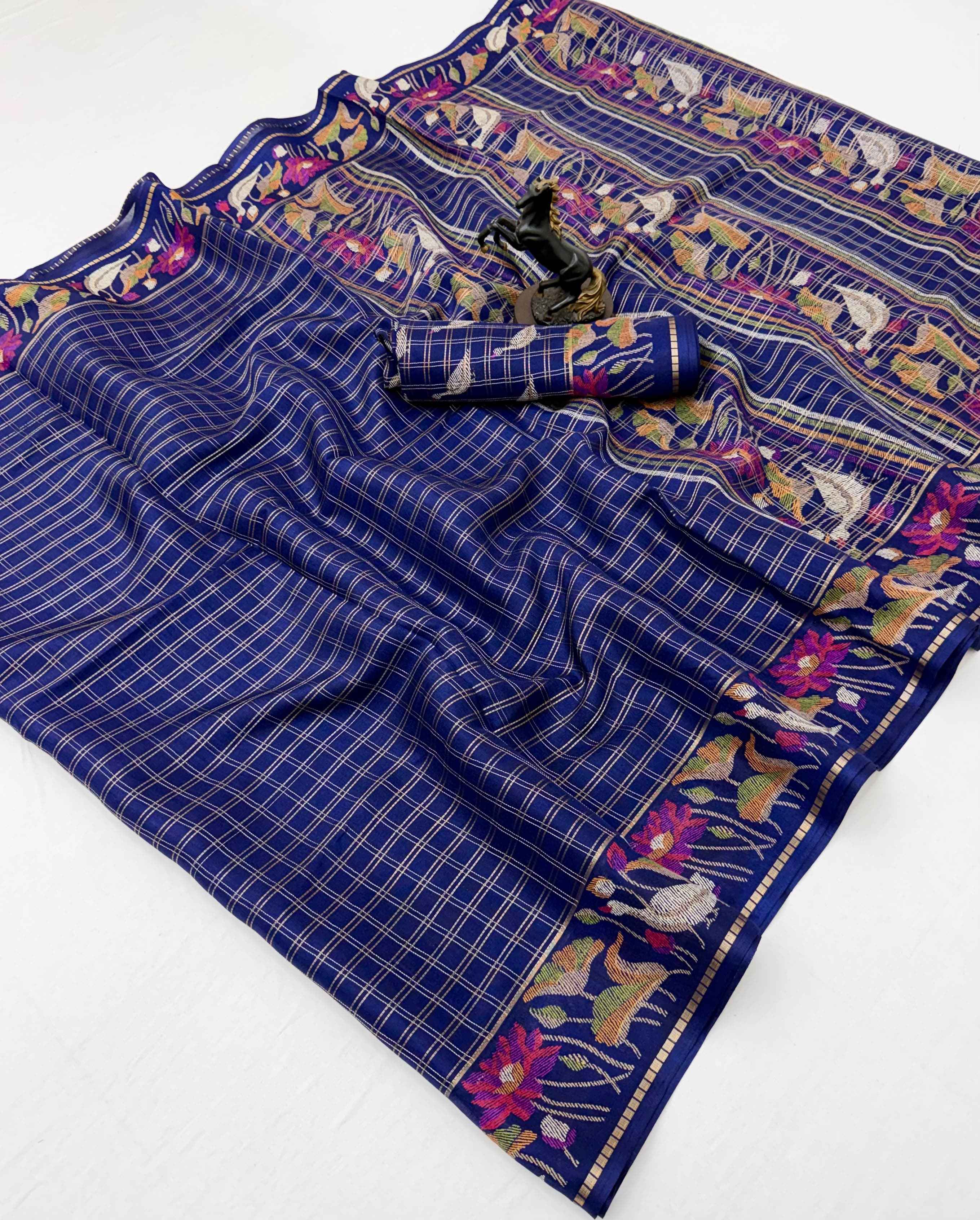 Premium Spice Silk Saree
