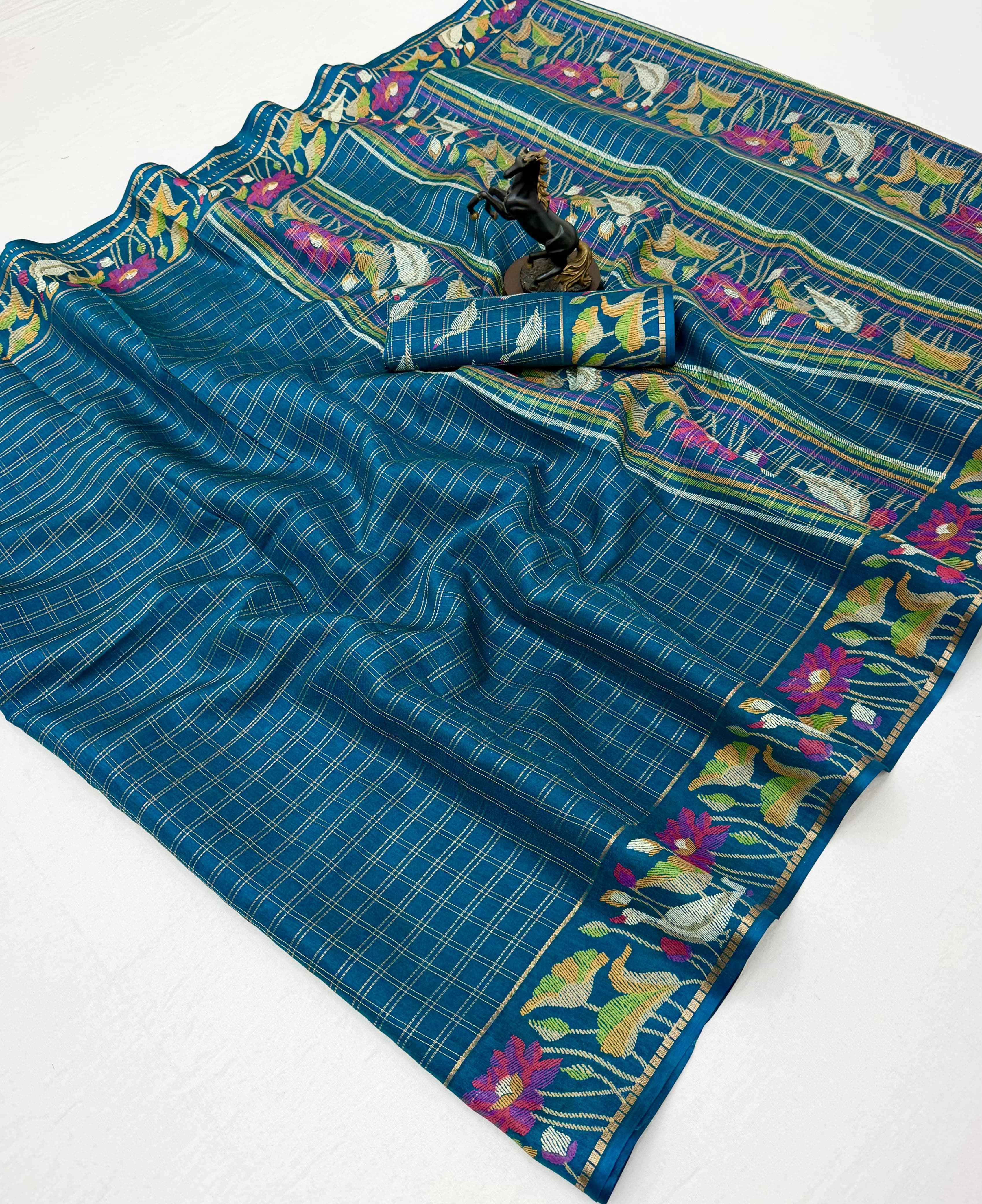 Premium Spice Silk Saree