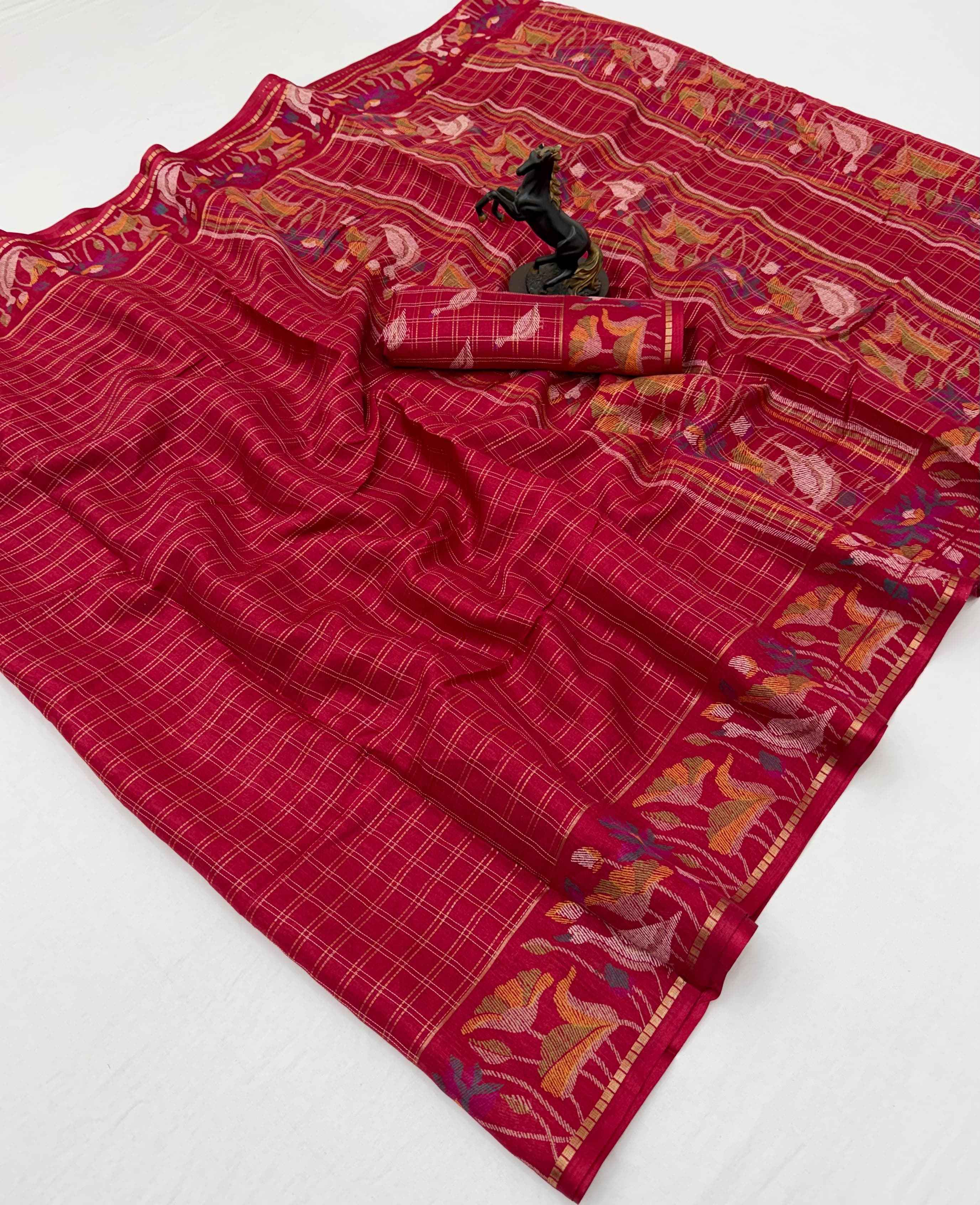 Premium Spice Silk Saree