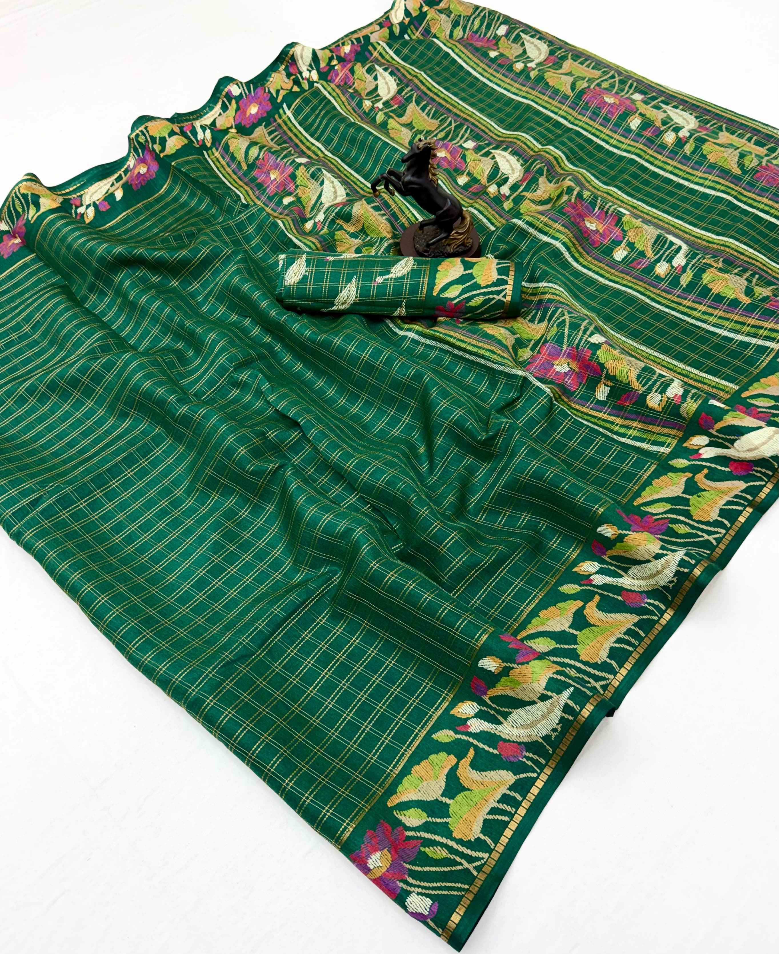 Premium Spice Silk Saree