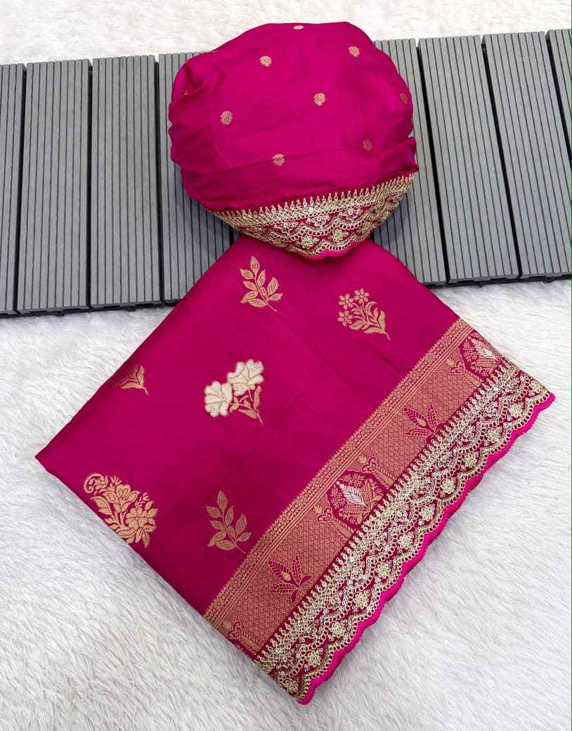 PURE KHADI DOLLA COTTAN MINAKARI ZARI WEAVING DESIGNER SAREE