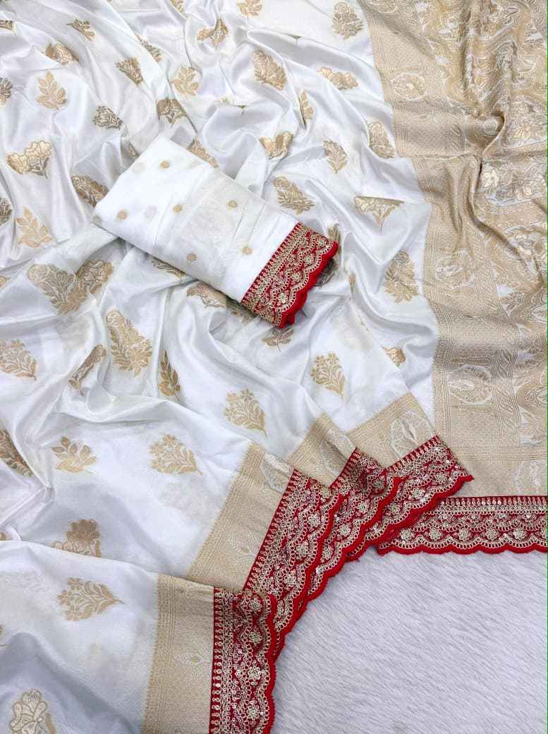 PURE KHADI DOLLA COTTAN MINAKARI ZARI WEAVING DESIGNER SAREE