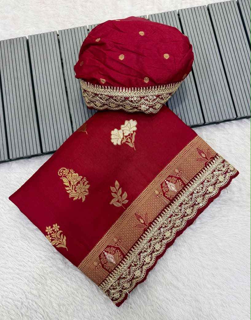PURE KHADI DOLLA COTTAN MINAKARI ZARI WEAVING DESIGNER SAREE