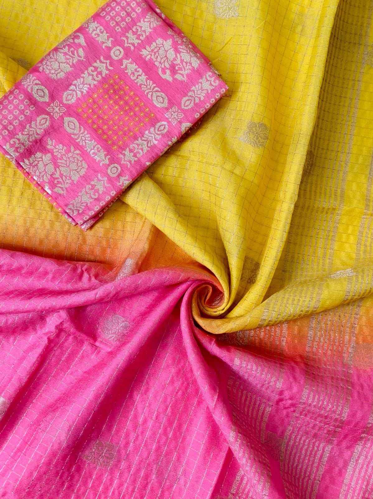 PURE SOFT GLASS FABRIC PEDDING SAREE 