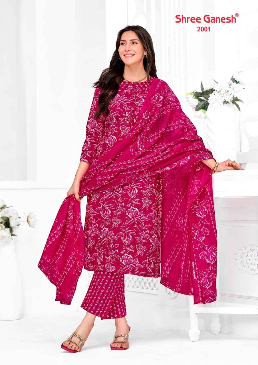 SHREE GANESH VAANI VOL-10 PURE COTTON PRINTED DRESS MATERIAL 