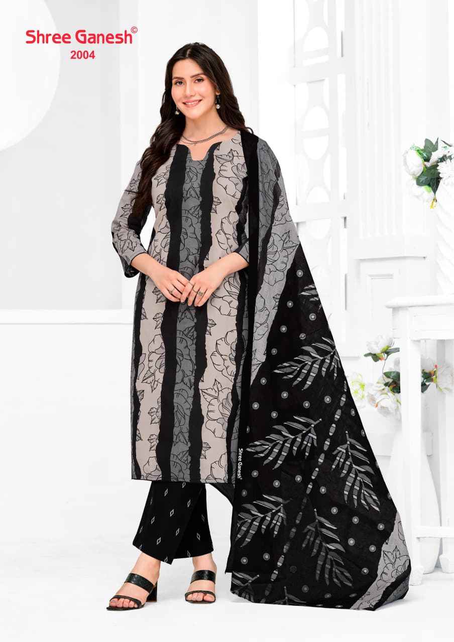 SHREE GANESH VAANI VOL-10 PURE COTTON PRINTED DRESS MATERIAL 