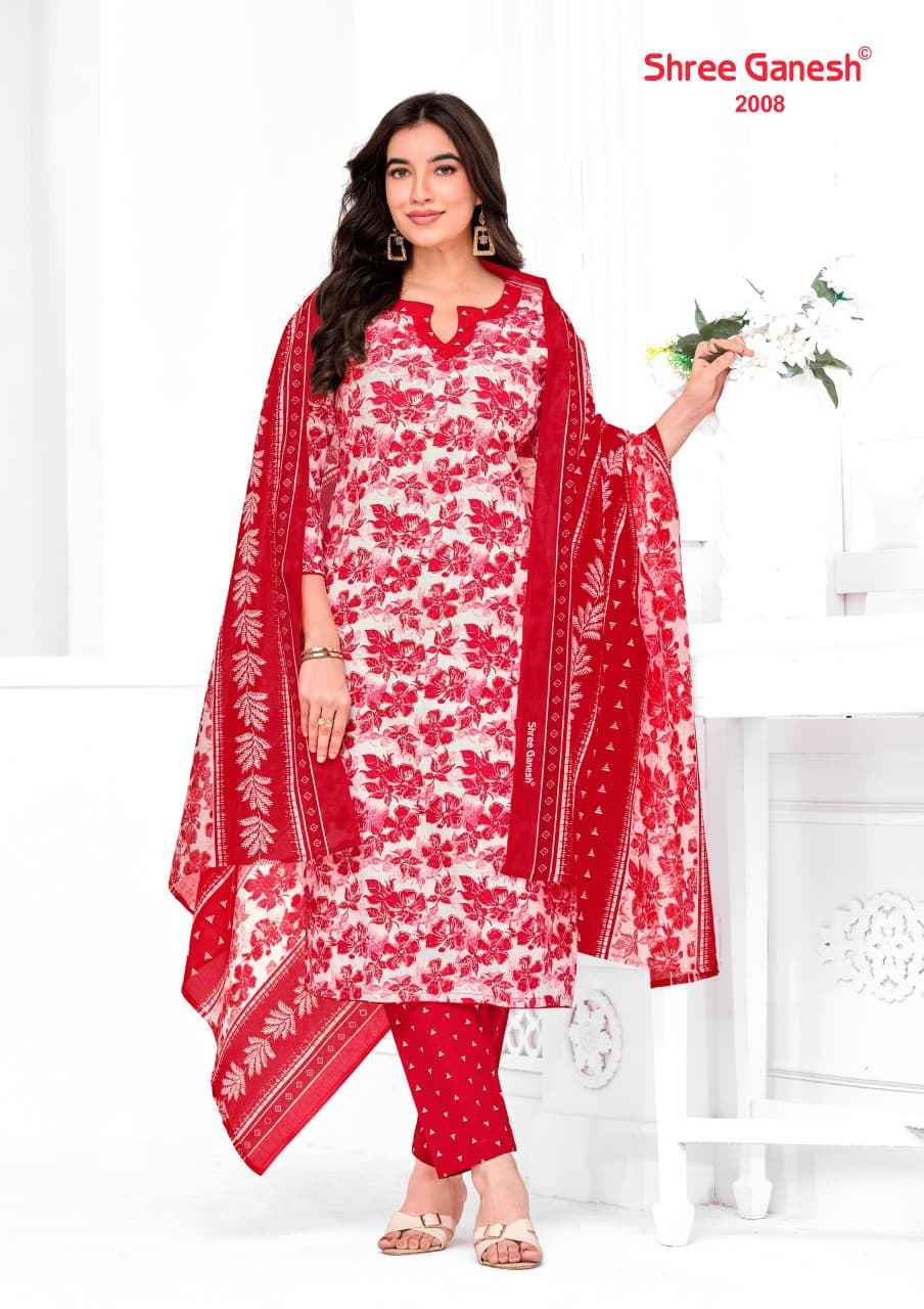 SHREE GANESH VAANI VOL-10 PURE COTTON PRINTED DRESS MATERIAL 