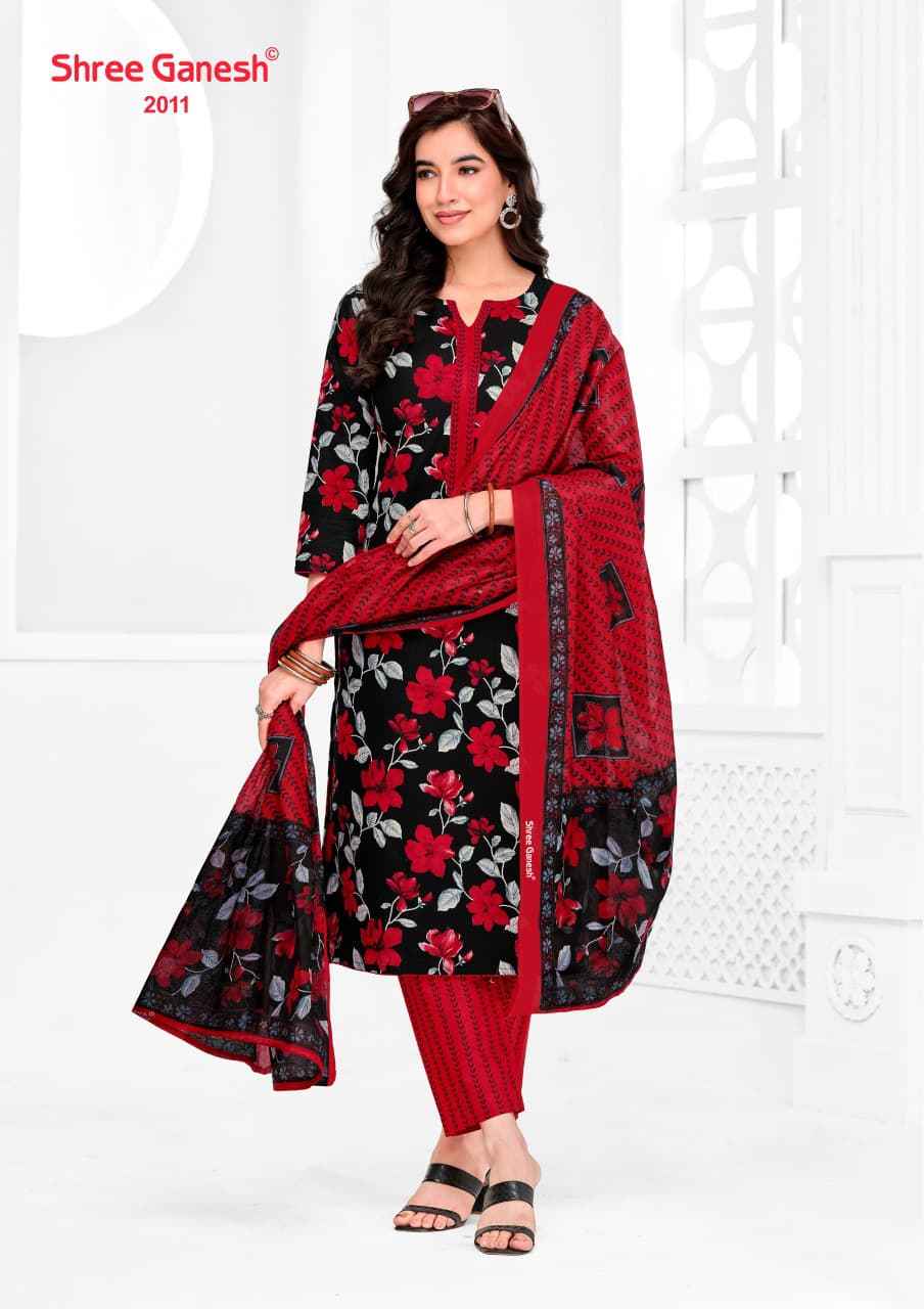 SHREE GANESH VAANI VOL-10 PURE COTTON PRINTED DRESS MATERIAL 