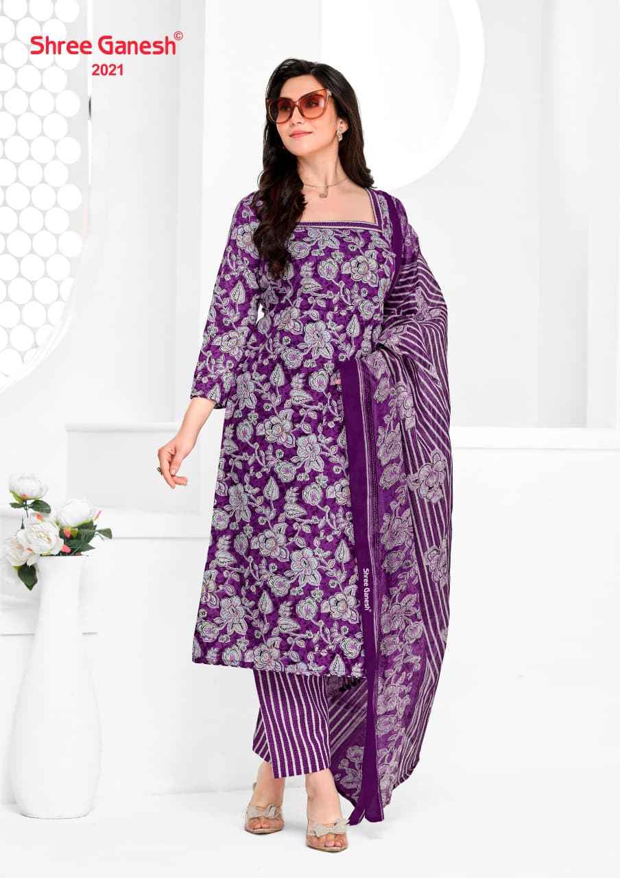 SHREE GANESH VAANI VOL-10 PURE COTTON PRINTED DRESS MATERIAL 