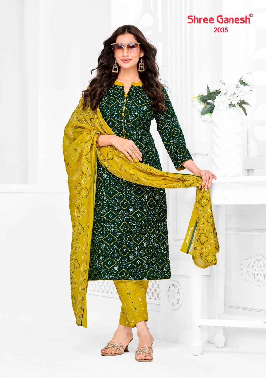 SHREE GANESH VAANI VOL-10 PURE COTTON PRINTED DRESS MATERIAL 