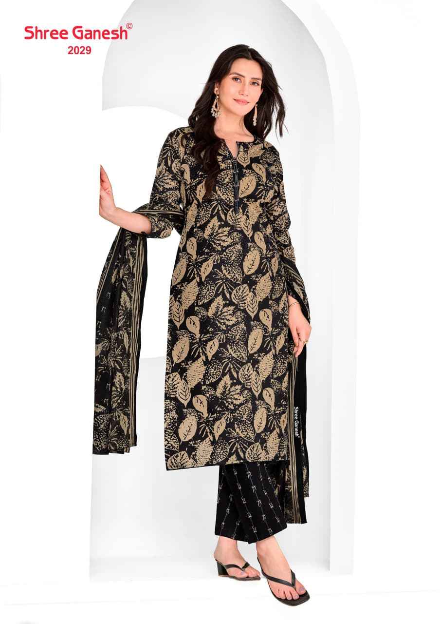 SHREE GANESH VAANI VOL-10 PURE COTTON PRINTED DRESS MATERIAL 