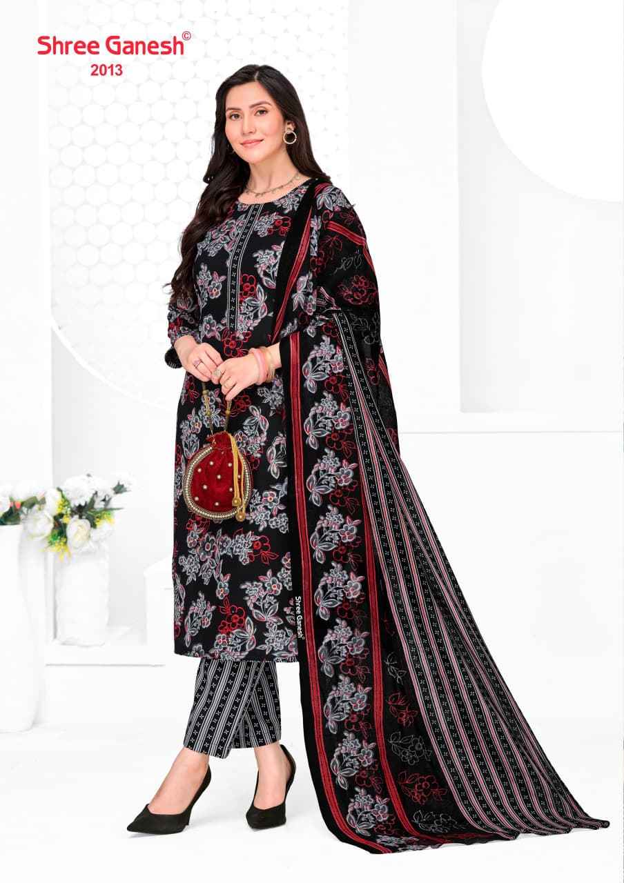 SHREE GANESH VAANI VOL-10 PURE COTTON PRINTED DRESS MATERIAL 