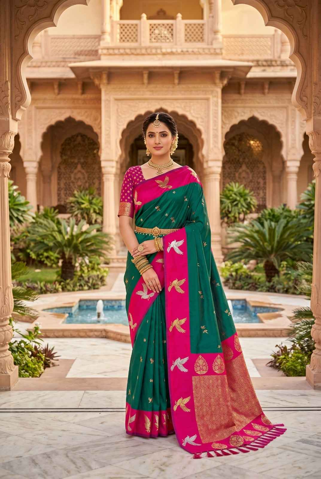 SOFT PREMIUM SILK ZARI WEAVING SAREE
