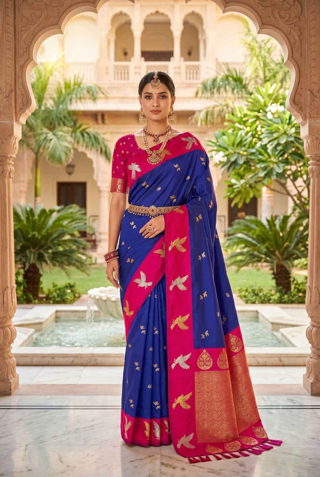 SOFT PREMIUM SILK ZARI WEAVING SAREE