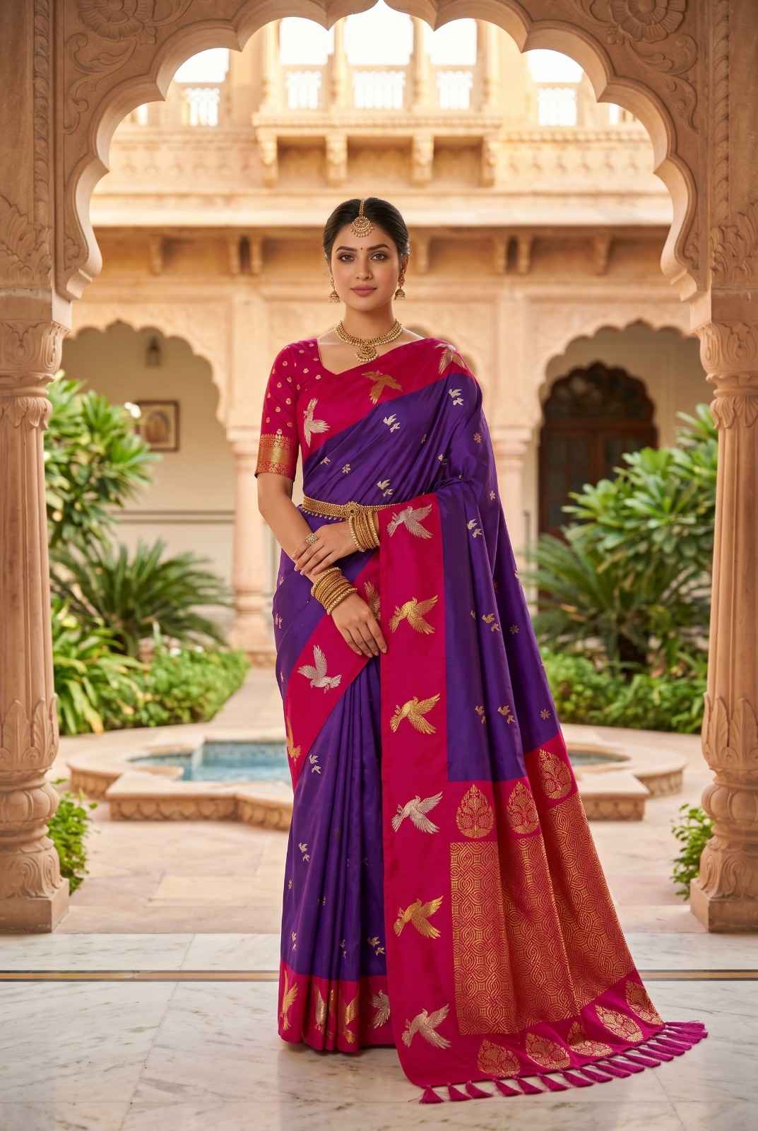 SOFT PREMIUM SILK ZARI WEAVING SAREE