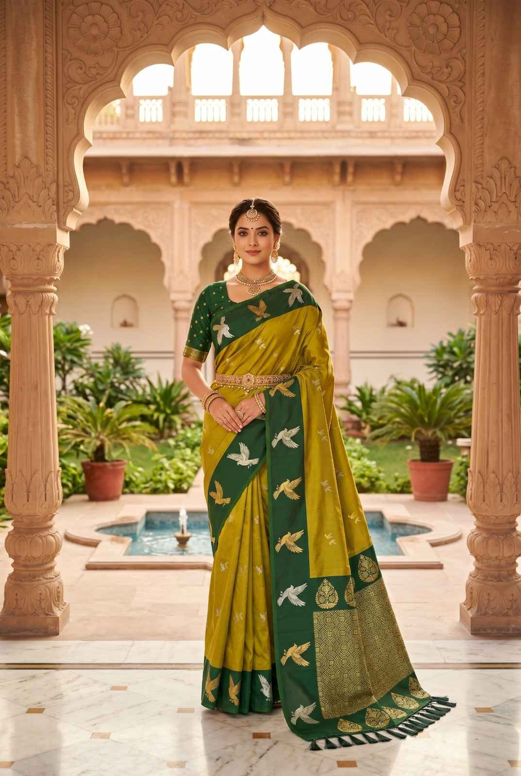 SOFT PREMIUM SILK ZARI WEAVING SAREE