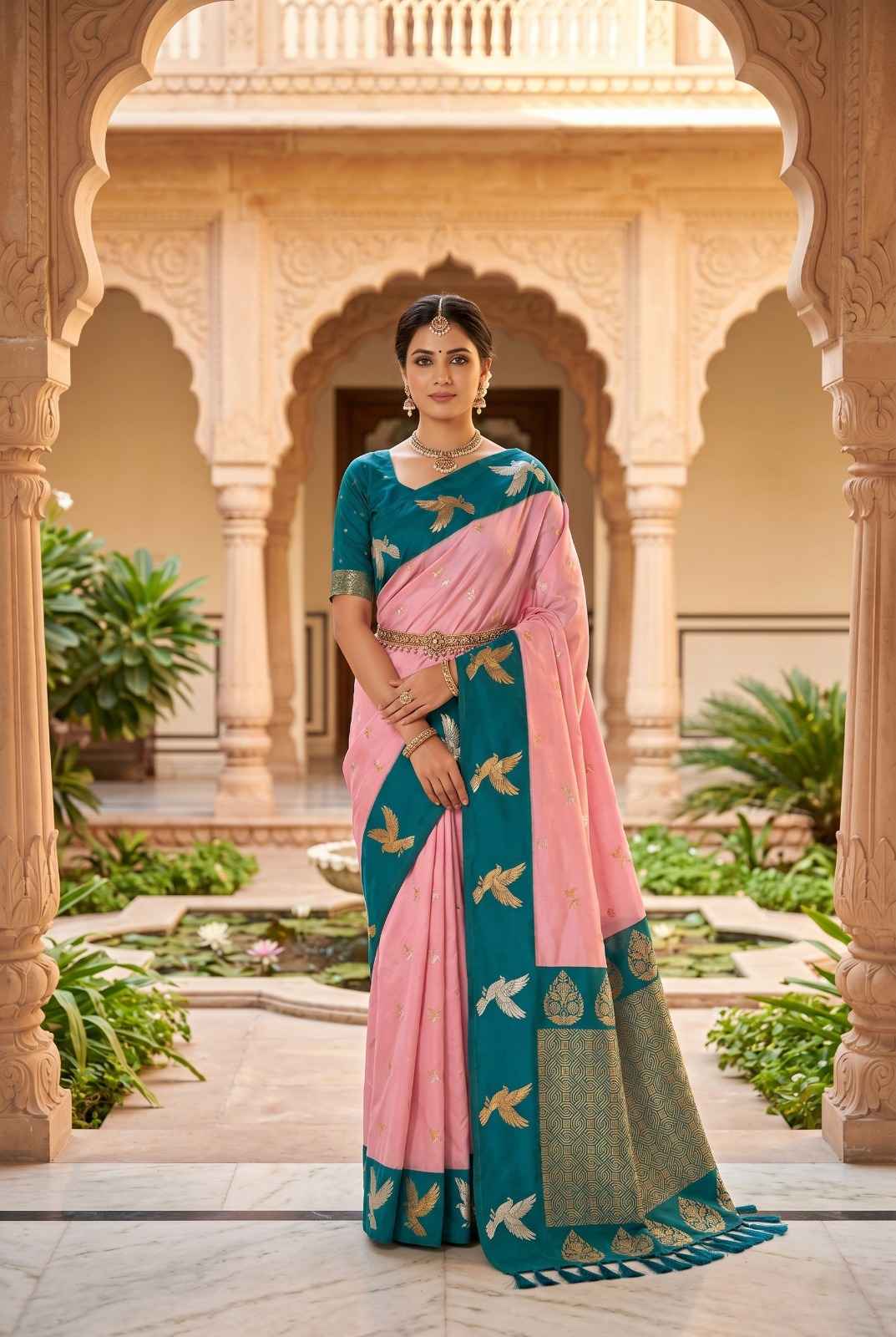 SOFT PREMIUM SILK ZARI WEAVING SAREE