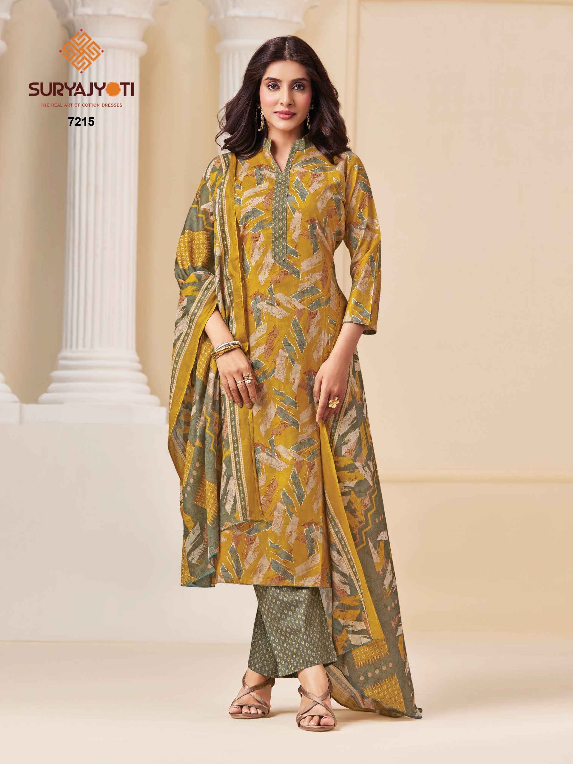 SURYAJYOTI TRENDY COTTON VOL-72 PURE COTTON DRESS MATERIAL 