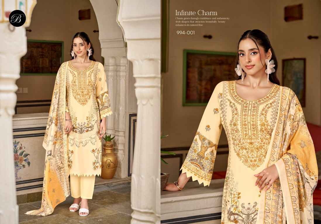 BELLIZA RIWAYAT VOL-19 PURE VISCOSE RAYON DRESS MATERIAL