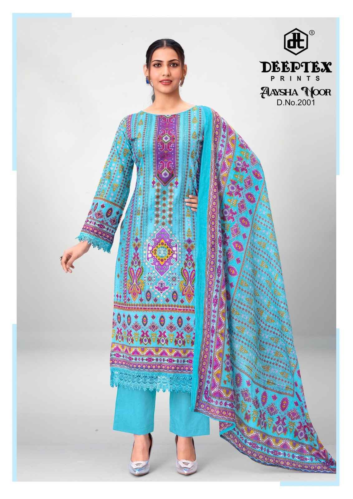 DEEPTEX AAYSHA NOOR VOL-2 COTTON PRINTED DRESS MATERIAL