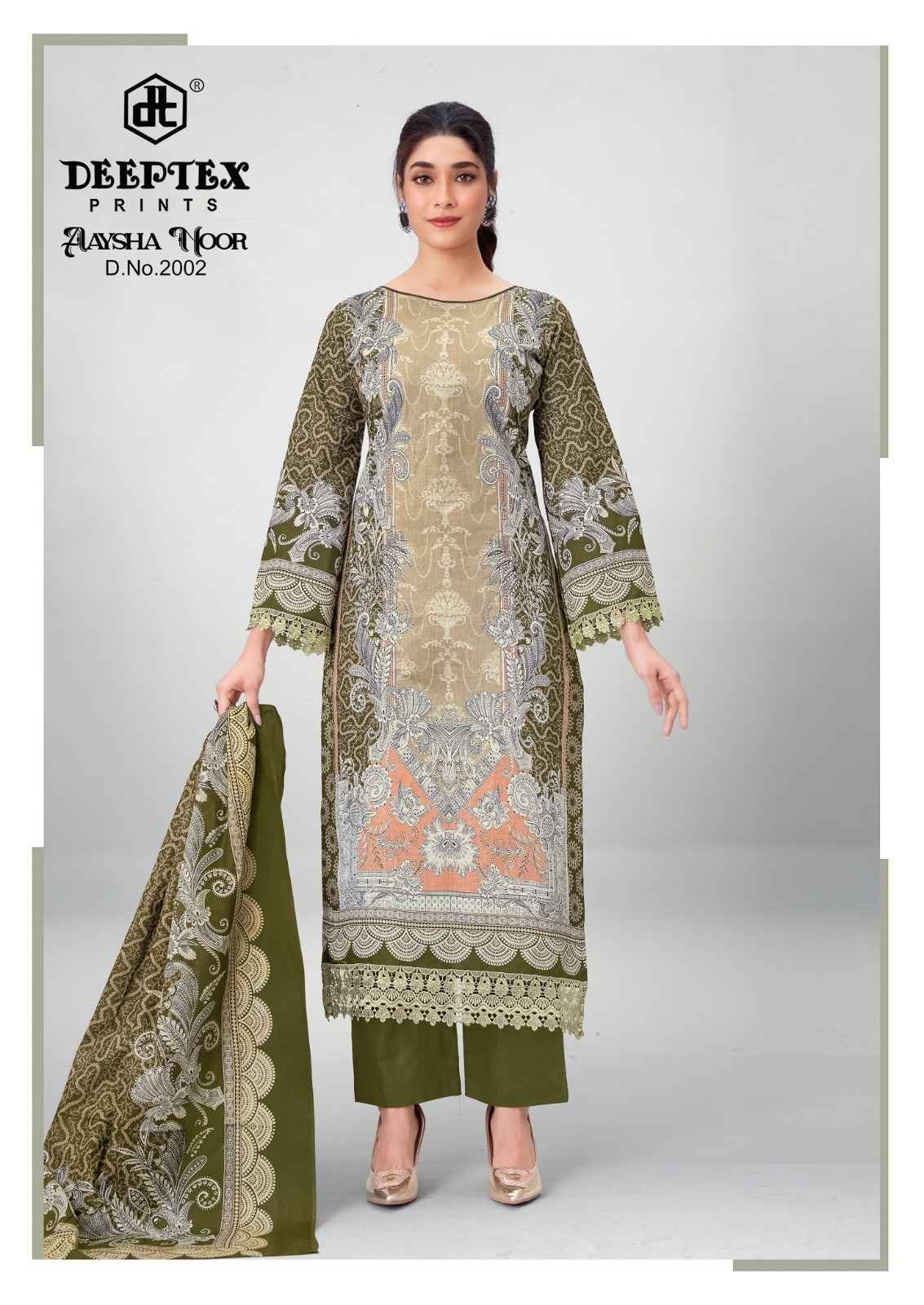 DEEPTEX AAYSHA NOOR VOL-2 COTTON PRINTED DRESS MATERIAL