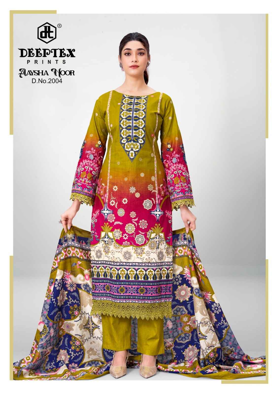 DEEPTEX AAYSHA NOOR VOL-2 COTTON PRINTED DRESS MATERIAL