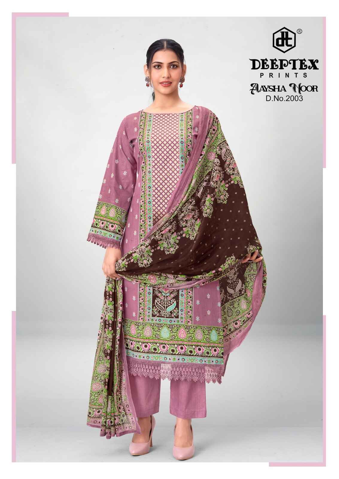 DEEPTEX AAYSHA NOOR VOL-2 COTTON PRINTED DRESS MATERIAL